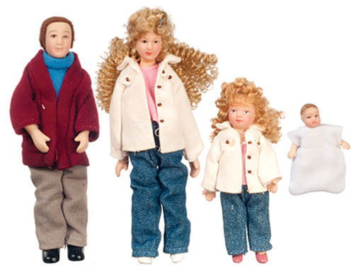 Modern Doll Family Set